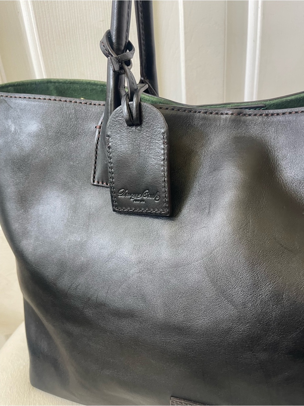 Dooney & Bourke  Russel Florentine leather Tote - Picture 2 of 15